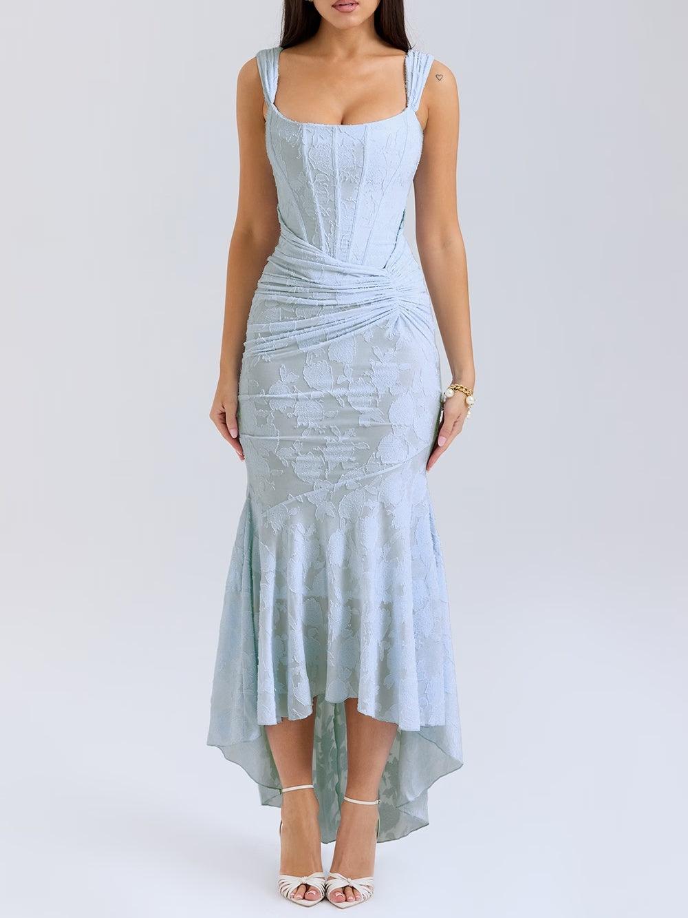 MayfairBelle™ | Corseted Floral Gown