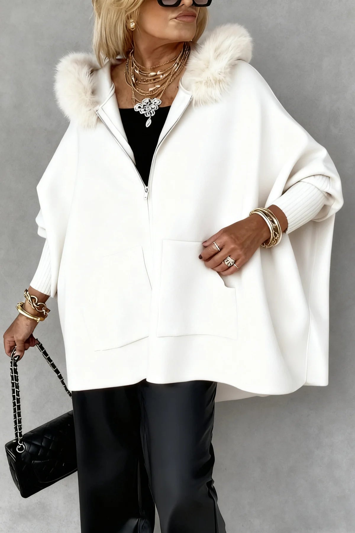 Elara Wren™ | The Windsor Pink Cape