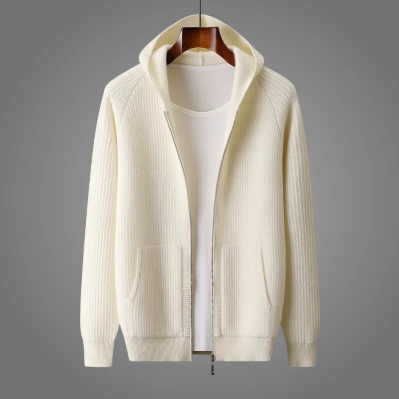 Eversfield Line™ | Refined Zip Merino Hoodie