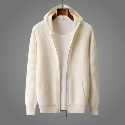 Eversfield Line™ | Refined Zip Merino Hoodie