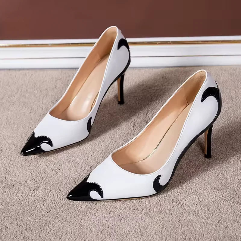 Chelsea Curve™ | Sculpted Leather Heels