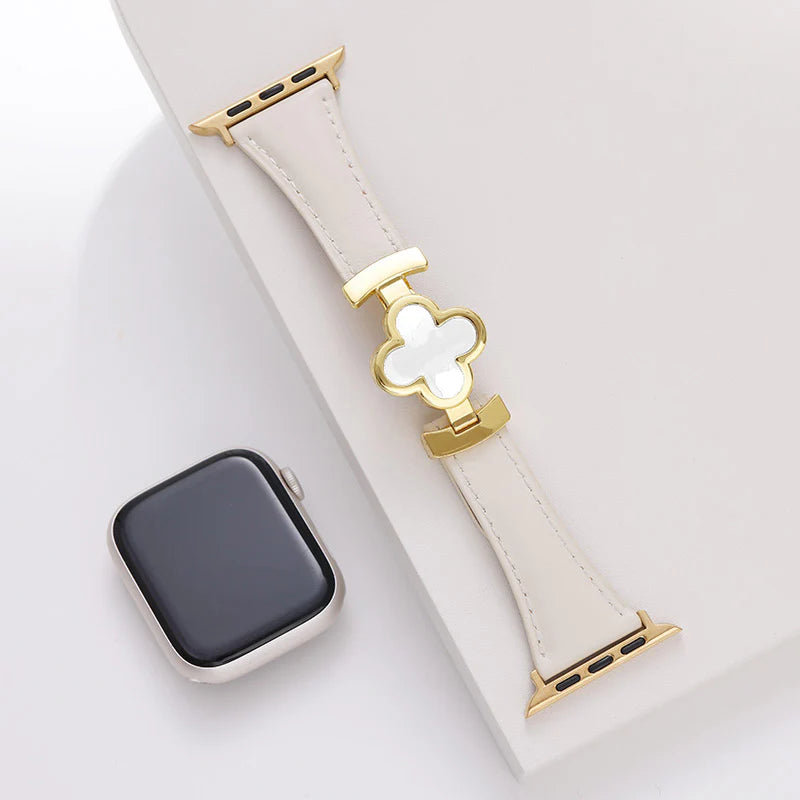 London Blossom™ | Genuine Leather Floral Strap