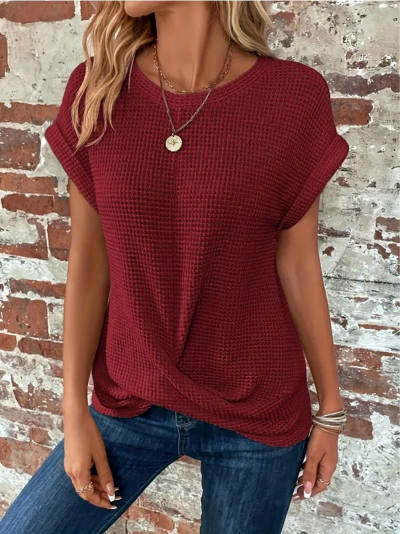 Chelsea Crinkle™ | Sculpted Twist Top