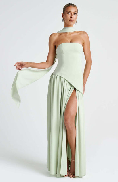 Hampton Royal™ | Lace-Up Back Evening Dress