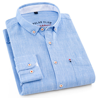 RoyalLinen™ | All-Day Comfort Button-Down