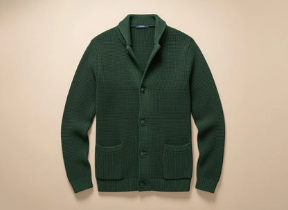 Ellington Crest™ | The WoolEase Cardigan