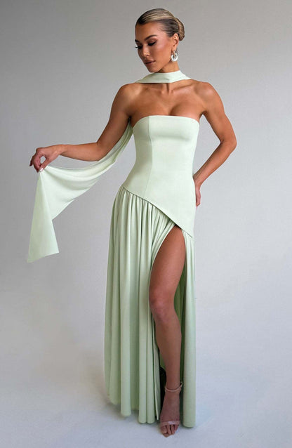Hampton Royal™ | Lace-Up Back Evening Dress