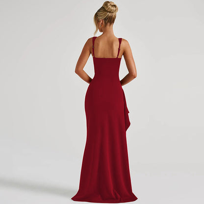 Elara Frost™ | Luxe Silhouette Slip Dress