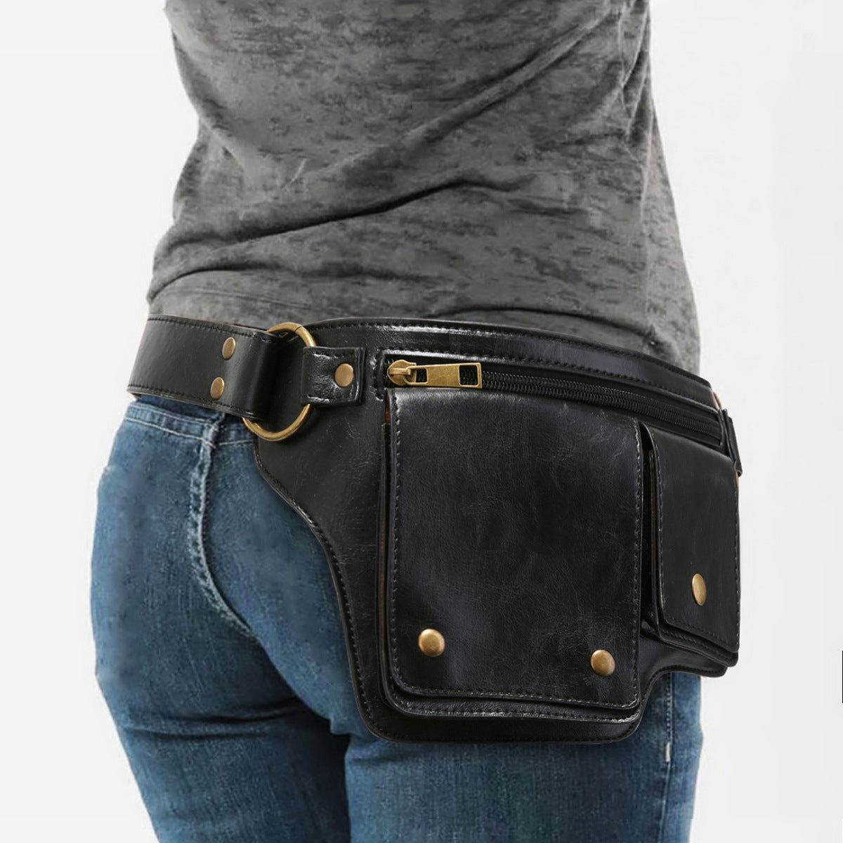 Auburn &amp; Vale™ | The Lockwood Retro Carry Leather Bag