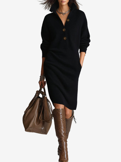 Clara Duvall™ | Cosy Elegance Dress