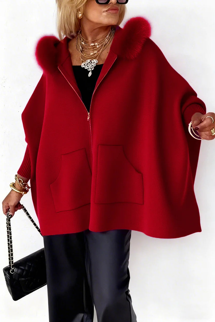 Elara Wren™ | The Windsor Pink Cape