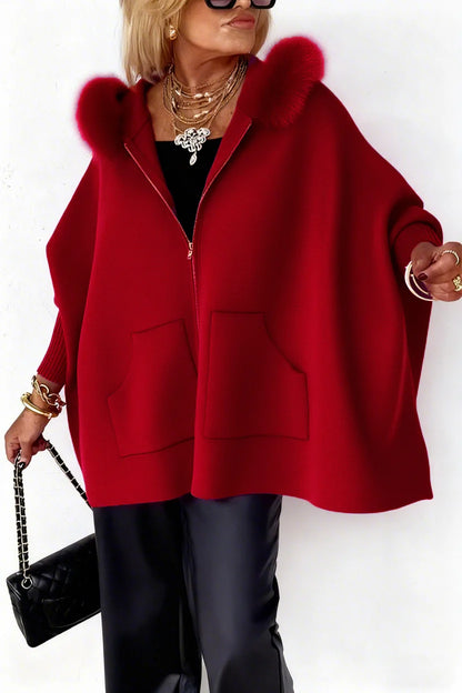 Elara Wren™ | The Windsor Pink Cape