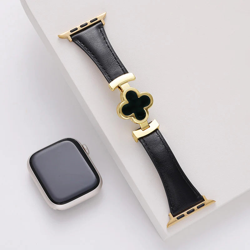 London Blossom™ | Genuine Leather Floral Strap