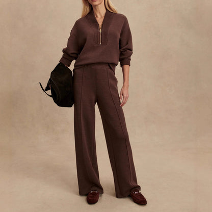 Harlow Knit™ | Elegant Zipper Co-ord