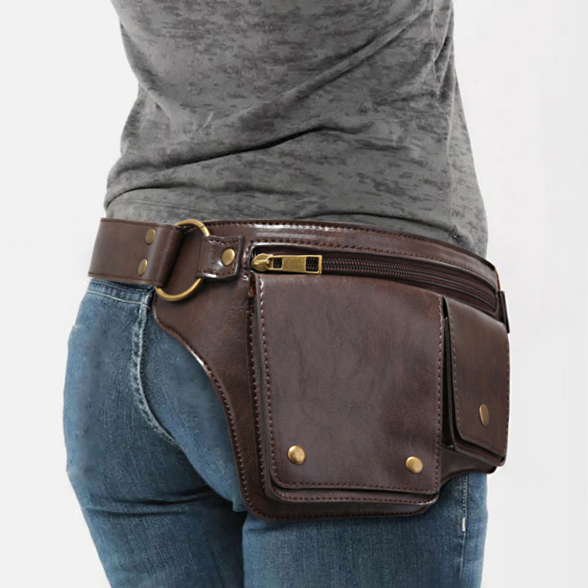Auburn &amp; Vale™ | The Lockwood Retro Carry Leather Bag