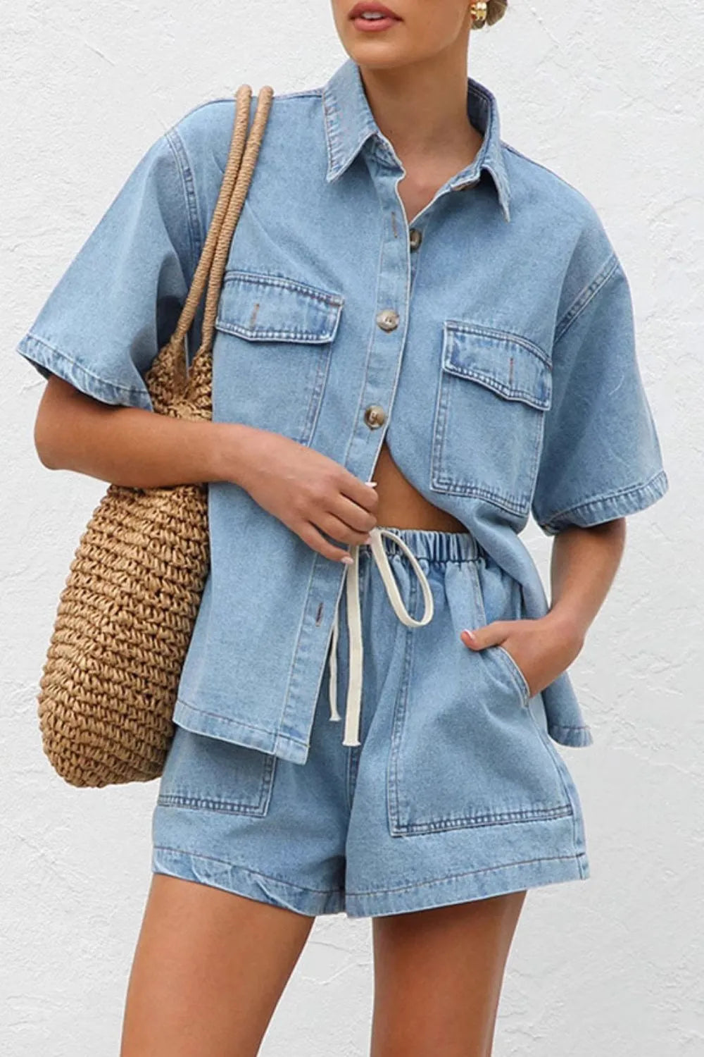 Chelsea Dusk™ | Classic Denim Two-Piece