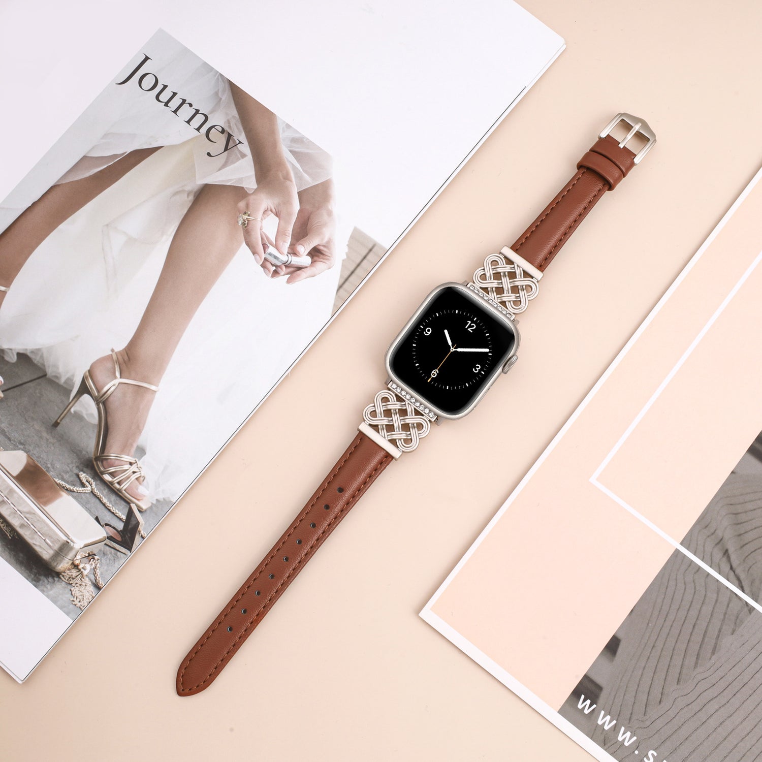 Kensington Twist™ | Genuine Leather Watch Band