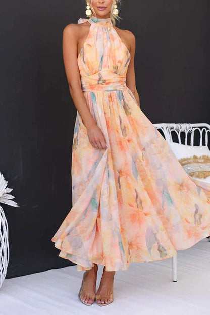 MayfairMuse™ | Artistic Open-Back Maxi