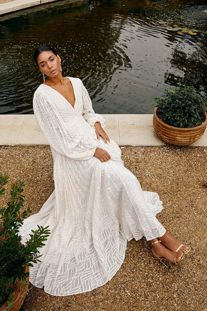 Blenheim Ballad™ | Pleated Evening Gown
