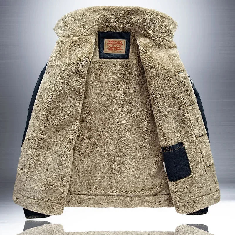 Marston Holt™ | The Coldfront Denim Utility Jacket