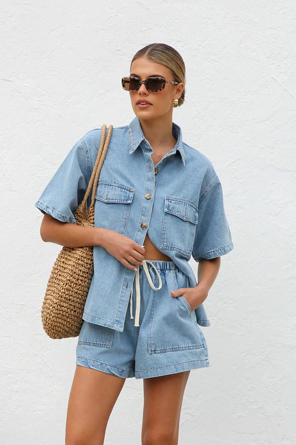 Chelsea Dusk™ | Classic Denim Two-Piece