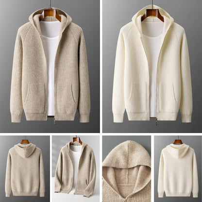 Eversfield Line™ | Refined Zip Merino Hoodie