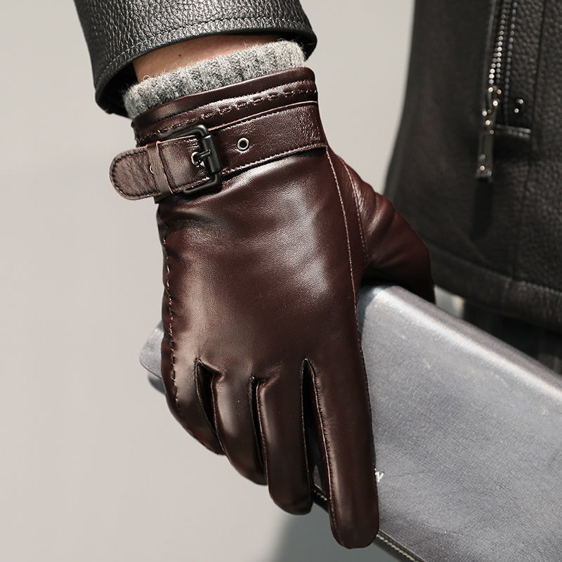 Leonard Noir™ | Genuine Sheepskin Leather Gloves