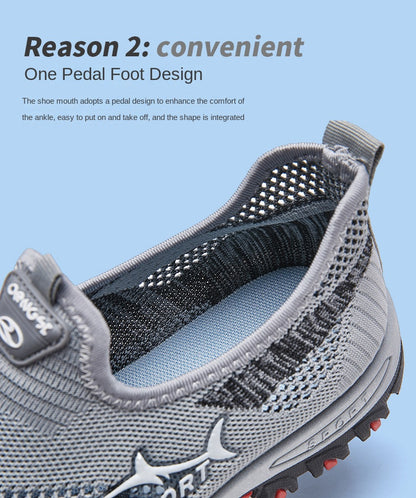 Cheviot Flex™ | Breathable Everyday Slip-Ons