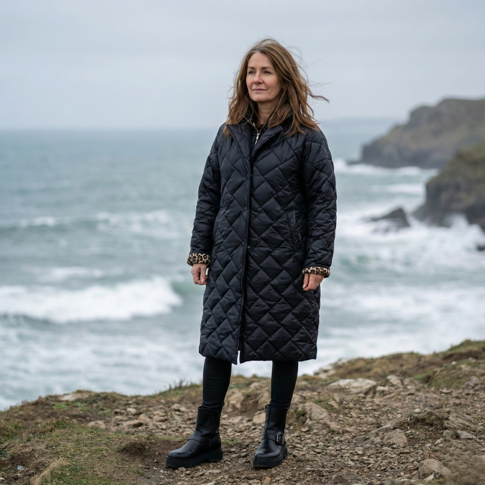 Elodie Faircrest™ | The WarmFlow Coat