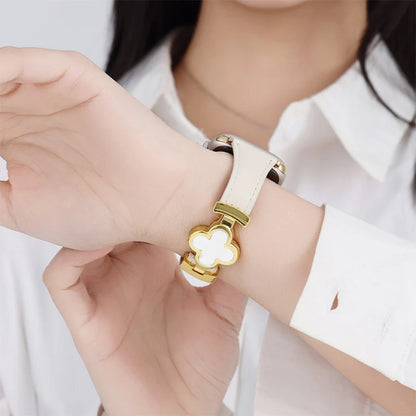 London Blossom™ | Genuine Leather Floral Strap