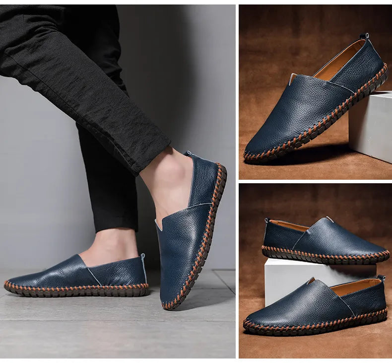 Saint Tropez™ | Genuine Leather Moccasins