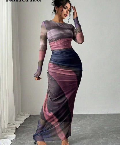 Sutton Bloom™ | Timeless Print Maxi Dress