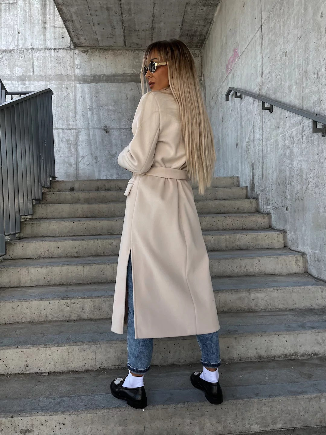 Addison | Women’s Classic Long Sleeve Trench Coat
