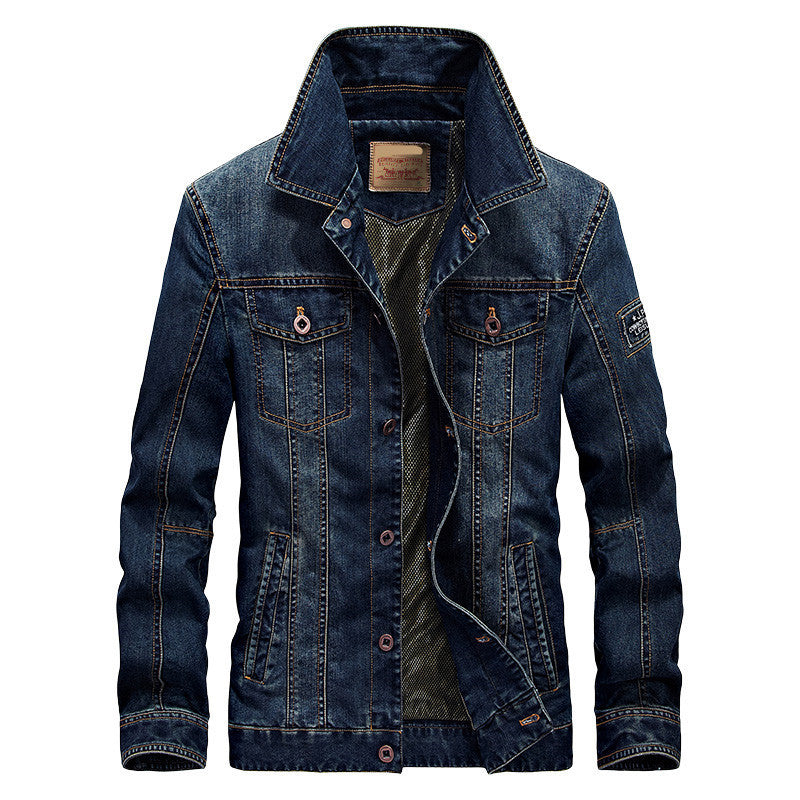 Ashford Vale™ | The Frostline Winter Denim Jacket
