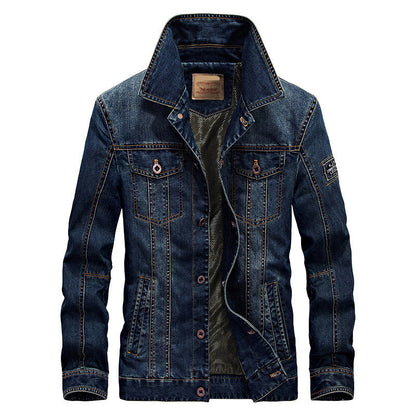 Ashford Vale™ | The Frostline Winter Denim Jacket