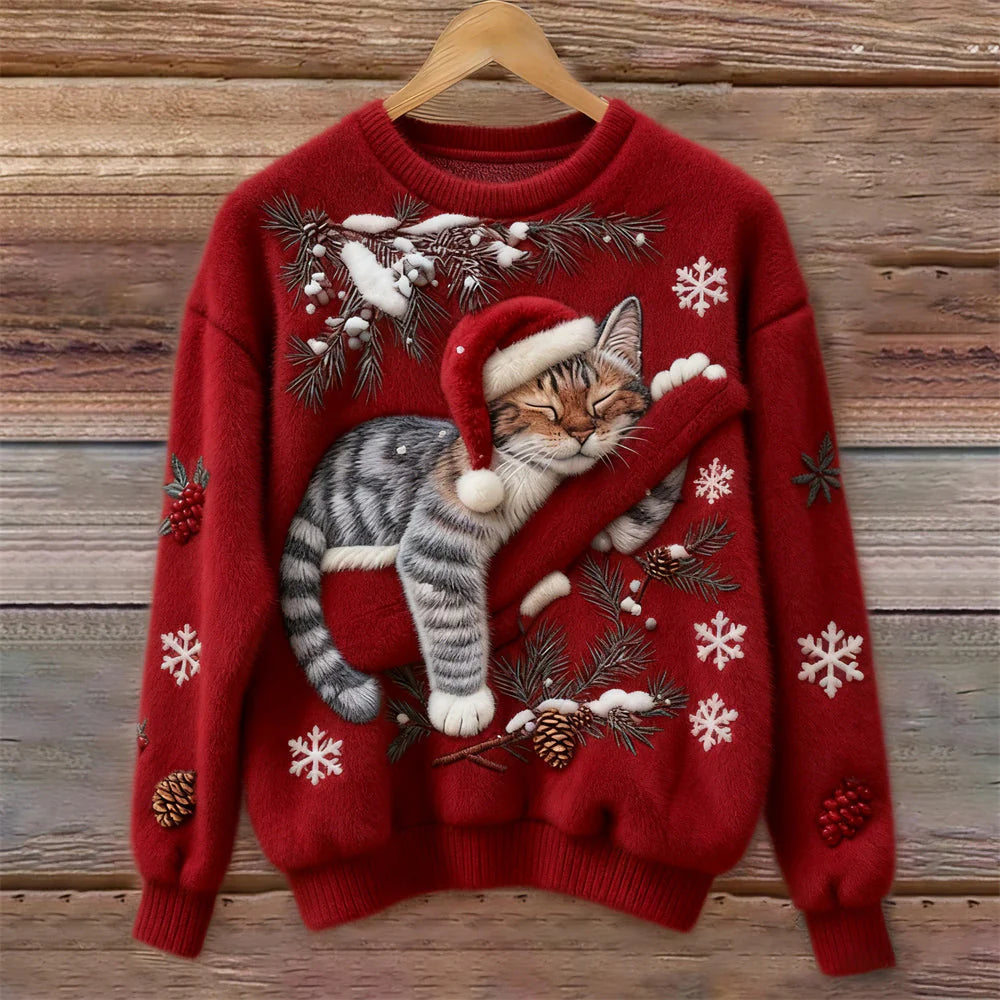 Snowpaws Noël™ | The CozyCat Sweater