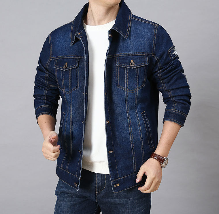Ashford Vale™ | The Frostline Winter Denim Jacket