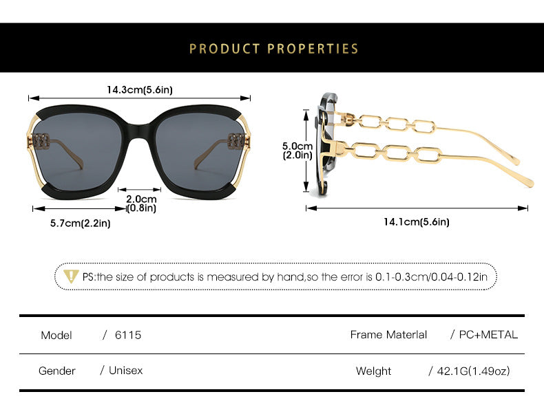 Linfemand™ | Empress Chain Glasses