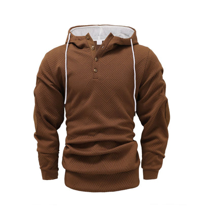 Brixton Flow™ | Quarter-Zip Texture Hoodie