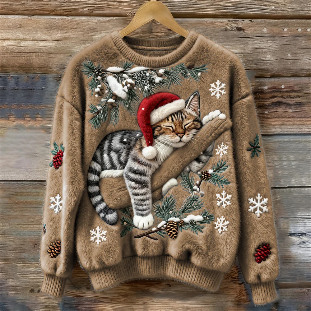 Snowpaws Noël™ | The CozyCat Sweater