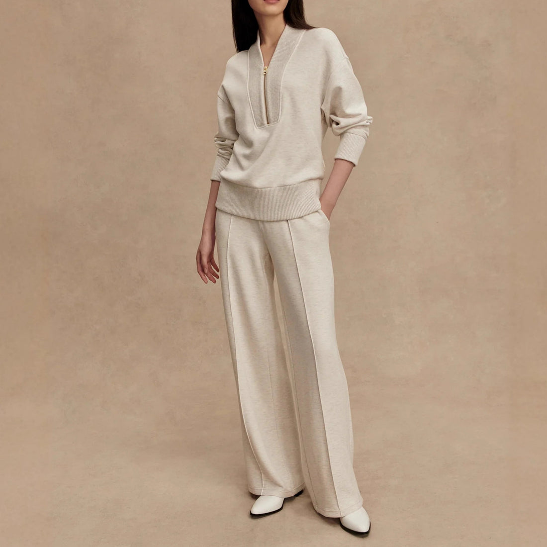 Harlow Knit™ | Elegant Zipper Co-ord