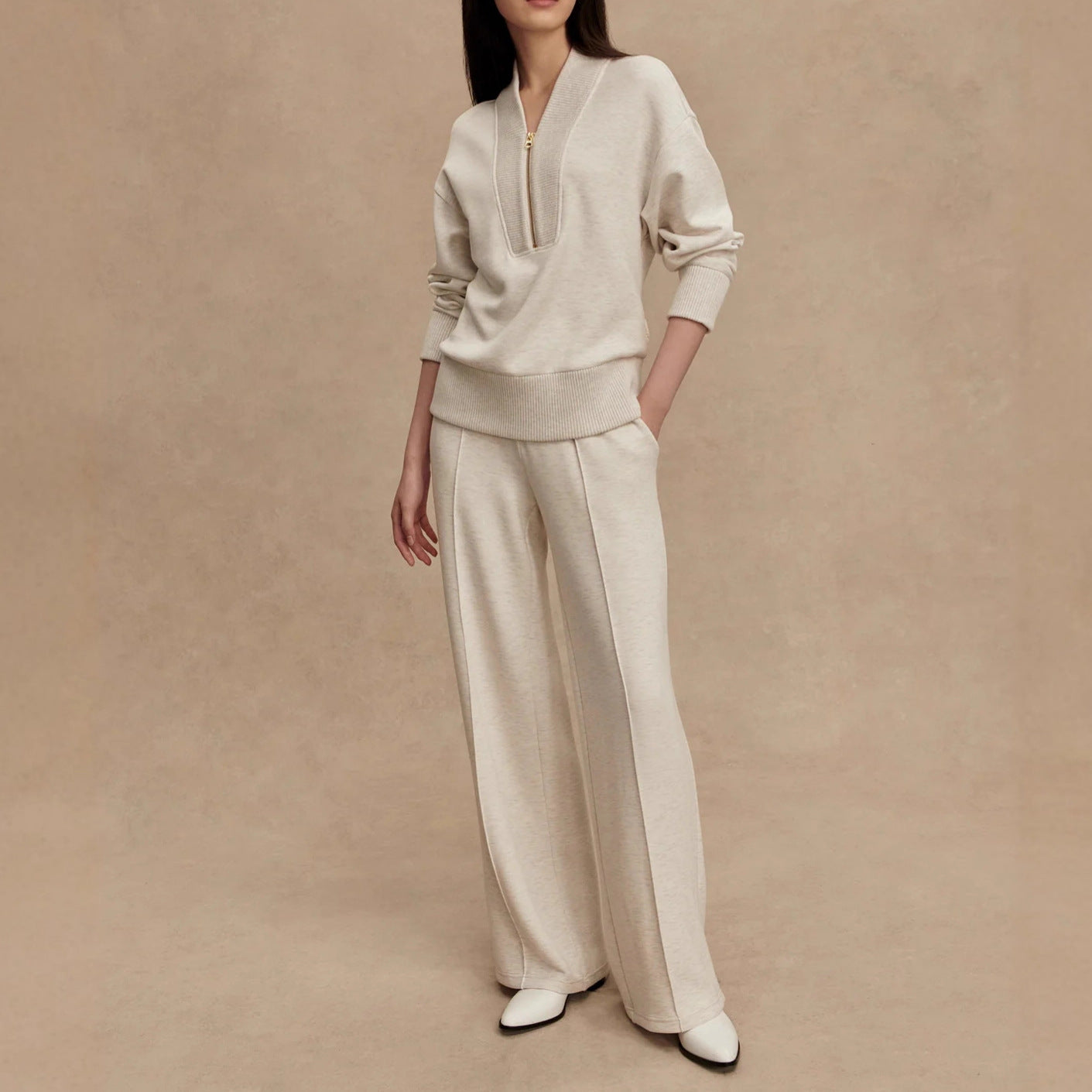Harlow Knit™ | Elegant Zipper Co-ord