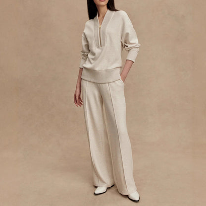 Harlow Knit™ | Elegant Zipper Co-ord