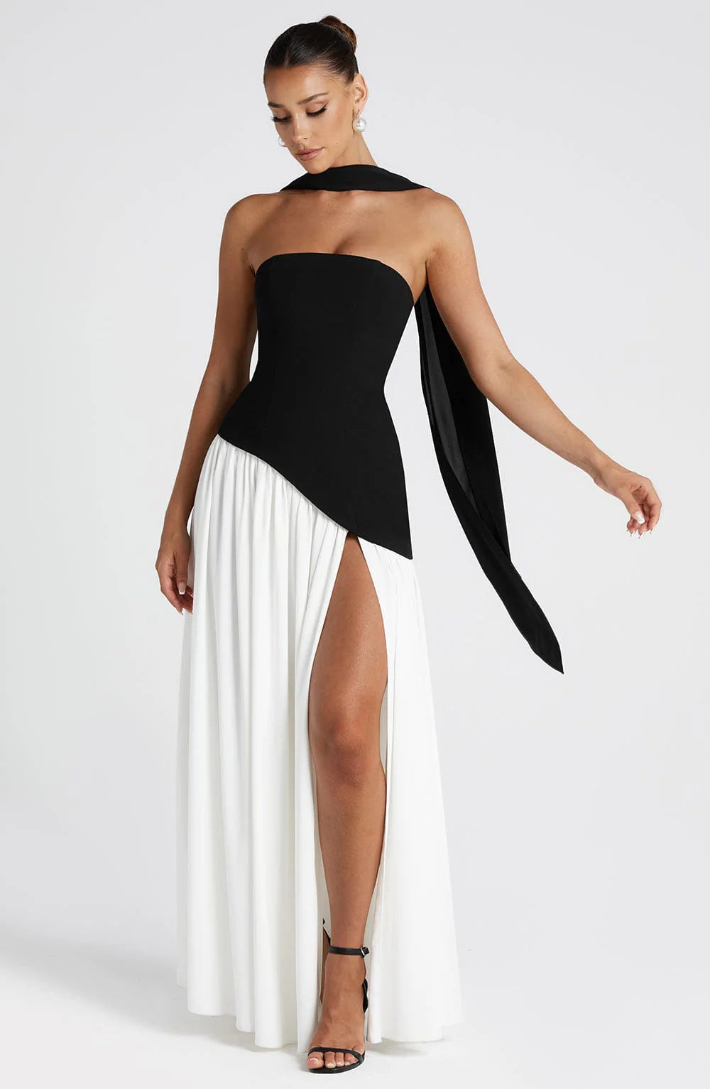 Hampton Royal™ | Lace-Up Back Evening Dress