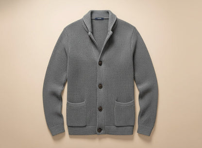 Ellington Crest™ | The WoolEase Cardigan