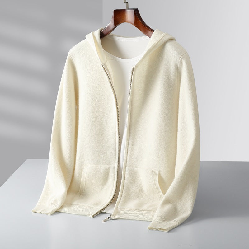 Eversfield Line™ | Refined Zip Merino Hoodie