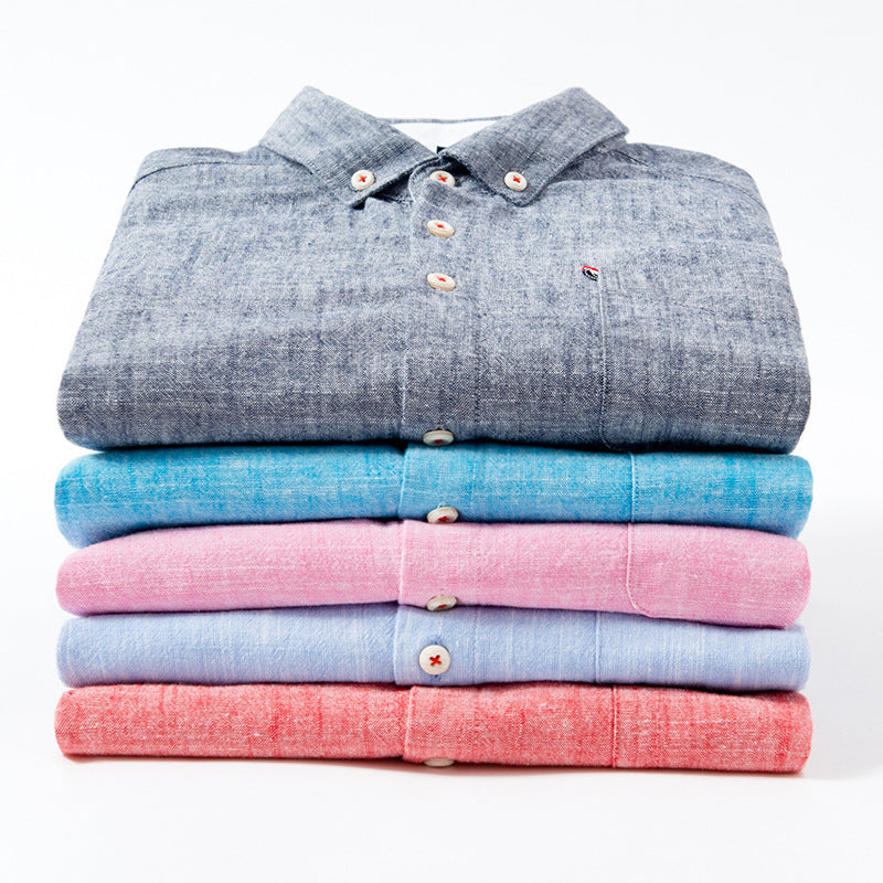 RoyalLinen™ | All-Day Comfort Button-Down