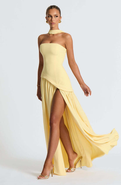 Hampton Royal™ | Lace-Up Back Evening Dress