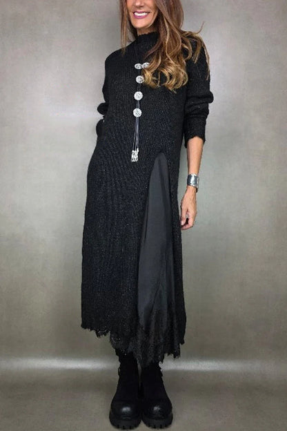 Briar Lune™ | Casual Slit &amp; Suspender Lace Midi Set