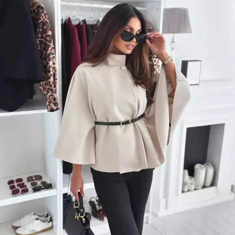 Camille Flare™ | Elegant Mid-Length Jacket